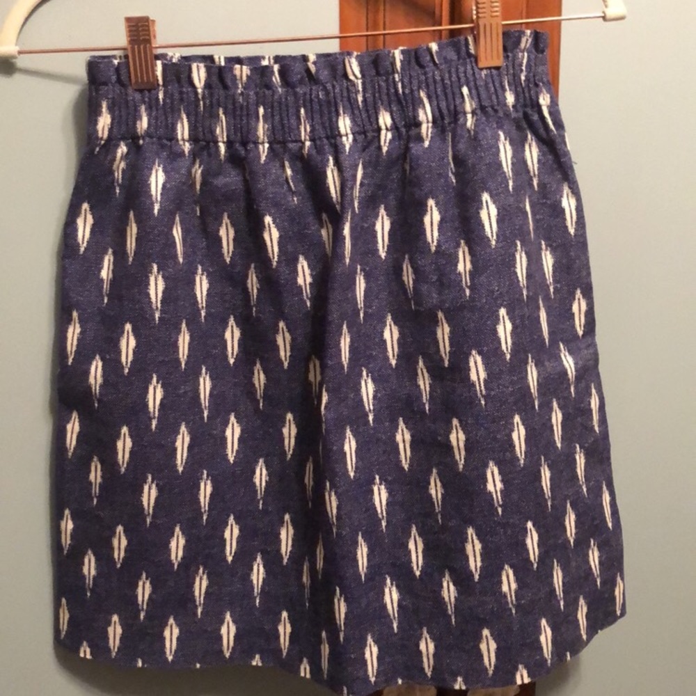 Jcrew Ikat Sidewalk skirt